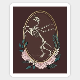 Griffin Skeleton Sticker
